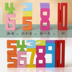 Blocs de Construction Montessori en Bois Naturel - Jeu Éducatif et Empilable pour l'Éveil des Enfants