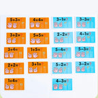 Jeu de Maths Montessori en Bois Éducatif 13-en-1 - Apprentissage Ludique des Chiffres et du Calcul