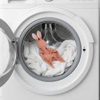 Doudou Lapin Apaisant 100% Coton Mousseline pour Sommeil Serein de Bébé