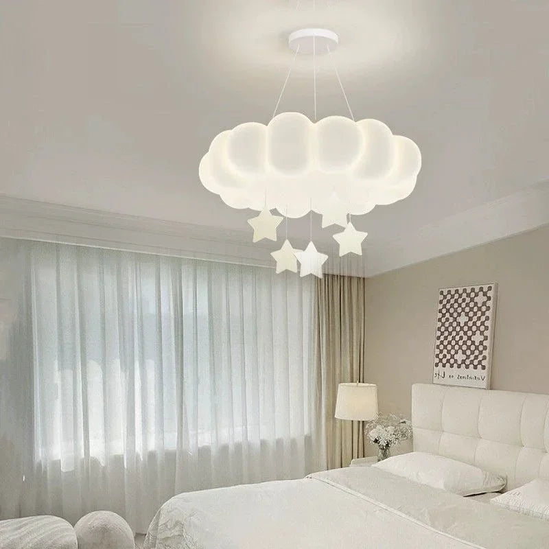 Lampe de Plafond LED Nuage Circulaire – Décoration Tendance & Coconning