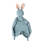 Doudou Lapin Apaisant 100% Coton Mousseline pour Sommeil Serein de Bébé