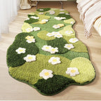 Tapis Mousse Forêt Premium - Tapis Moelleux Décor Chambre 3D