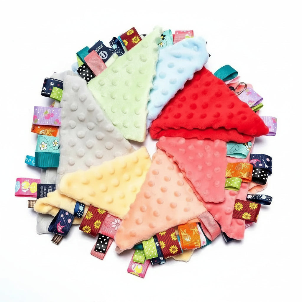 Serviette d'Apaisement Doudou en Peluche Douce pour Bébé