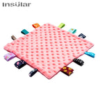 Serviette d'Apaisement Doudou en Peluche Douce pour Bébé