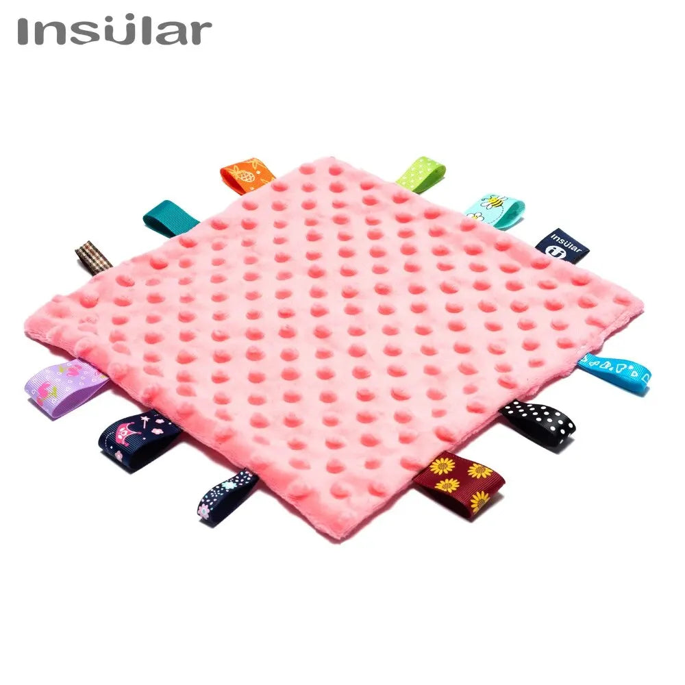 Serviette d'Apaisement Doudou en Peluche Douce pour Bébé