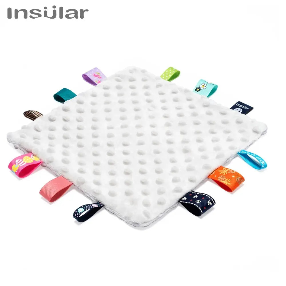 Serviette d'Apaisement Doudou en Peluche Douce pour Bébé