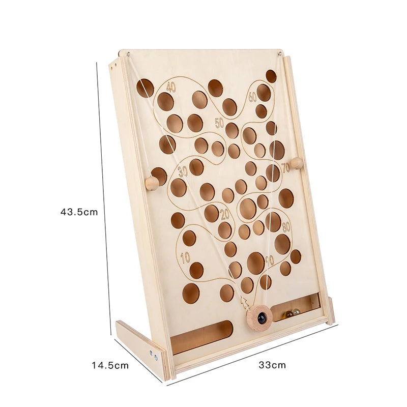 Jeu de Labyrinthe Pirate à Billes pour Enfants : Équilibre et Coordination Main-Œil
