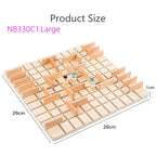 Jeu d'Échecs en Bois Éducatif pour Enfants : Éveil et Pensée Logique