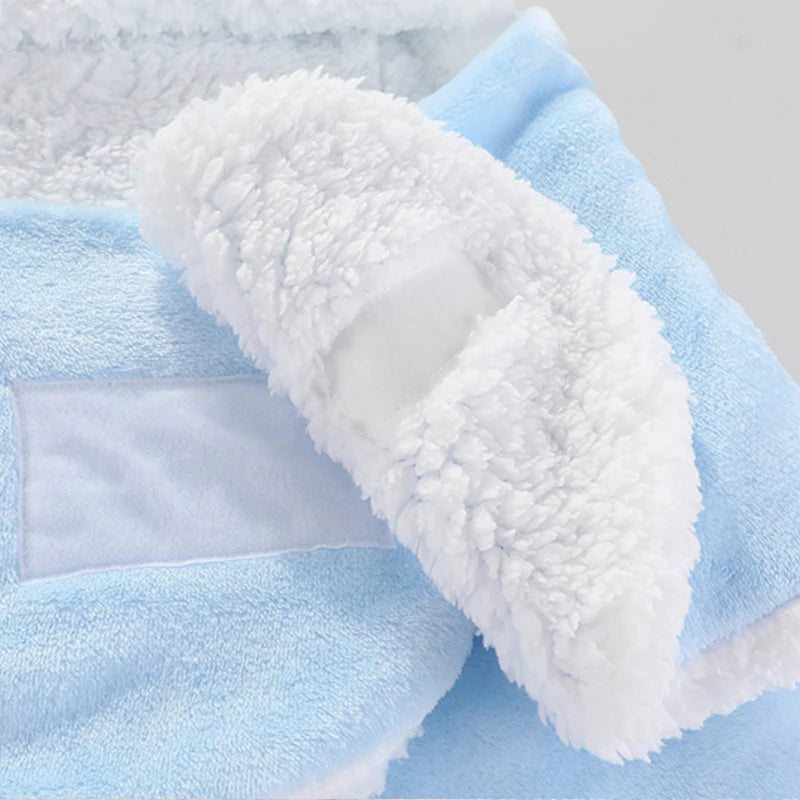 Sac de Couchage Bébé Cocon Coton Hiver – Nid d'Ange Ultra Doux 0-9 Mois