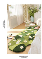 Tapis Mousse Forêt Premium - Tapis Moelleux Décor Chambre 3D