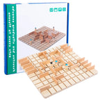 Jeu d'Échecs en Bois Éducatif pour Enfants : Éveil et Pensée Logique