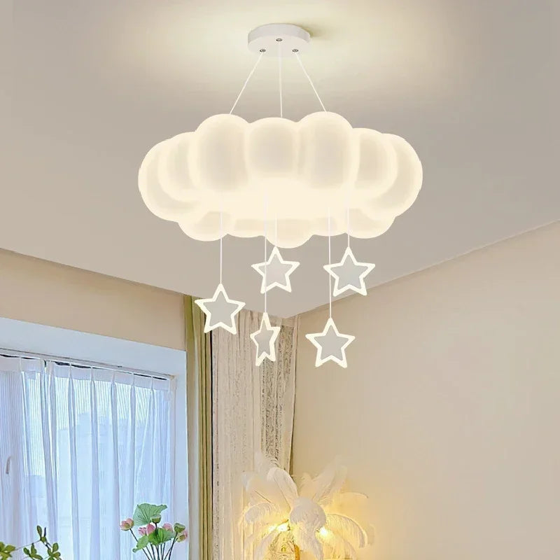 Lampe de Plafond LED Nuage Circulaire – Décoration Tendance & Coconning