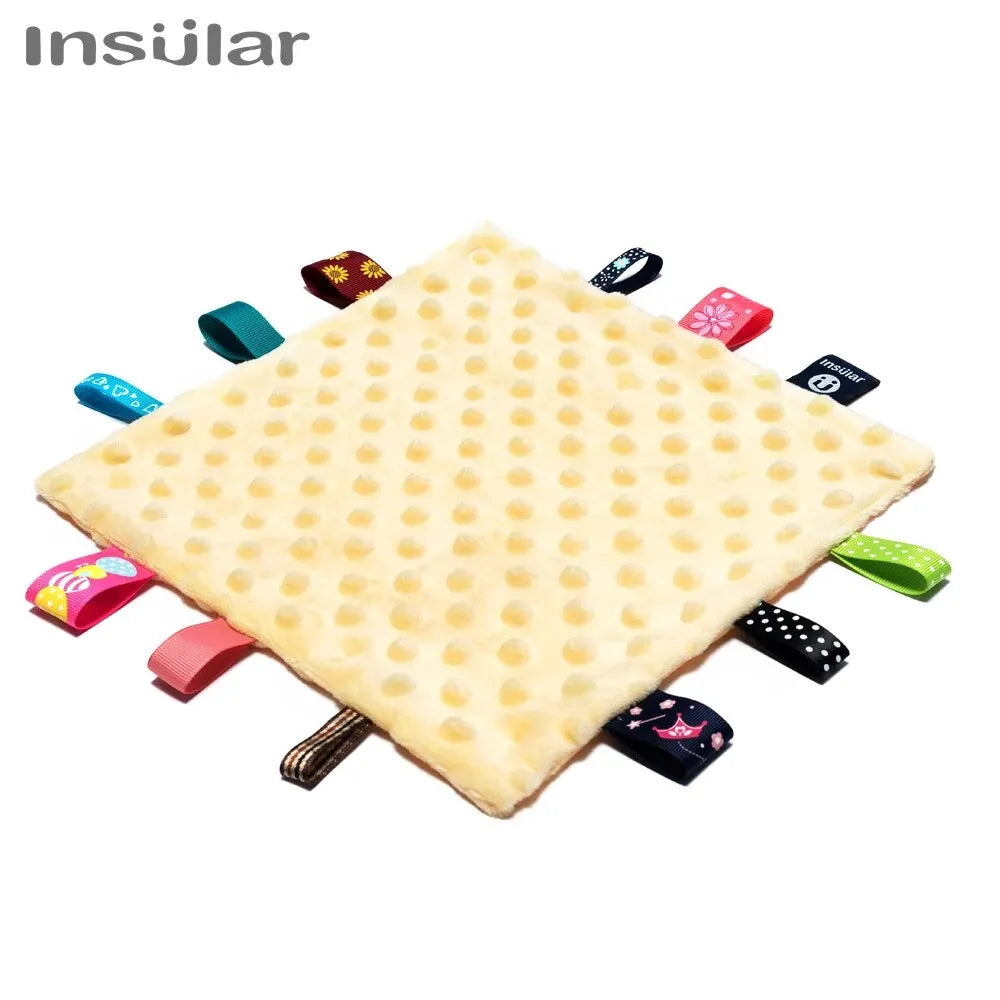 Serviette d'Apaisement Doudou en Peluche Douce pour Bébé