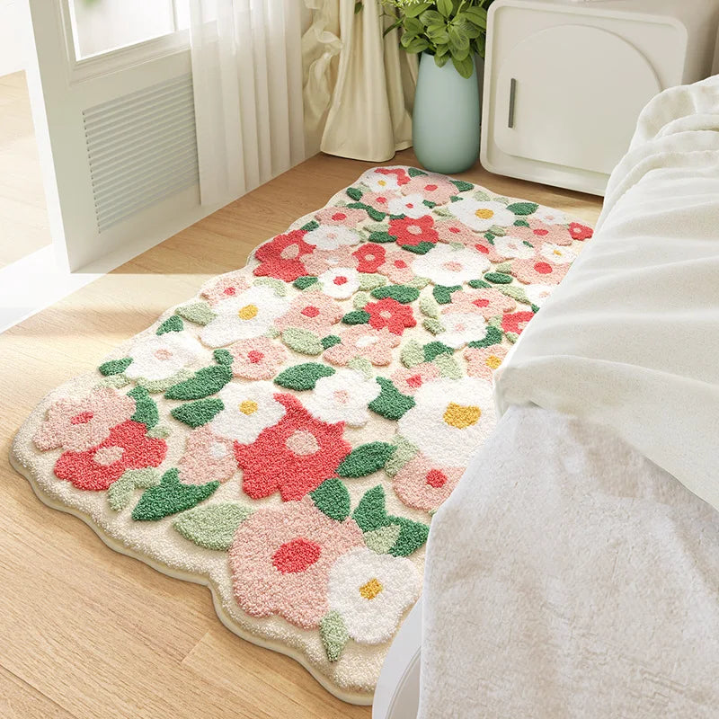 Tapis Mousse Forêt Premium - Tapis Moelleux Décor Chambre 3D