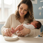 Kit d'Empreintes Main et Pied Bébé en Argile Souple DIY