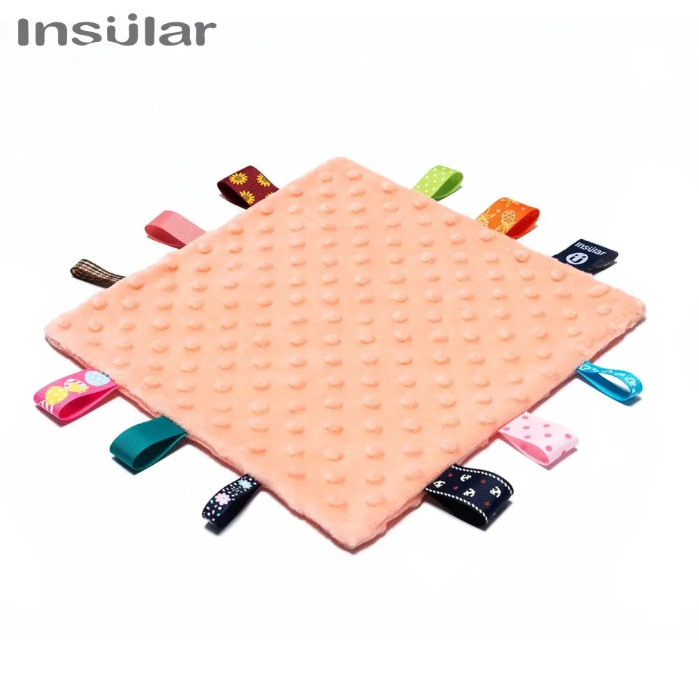 Serviette d'Apaisement Doudou en Peluche Douce pour Bébé