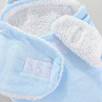 Sac de Couchage Bébé Cocon Coton Hiver – Nid d'Ange Ultra Doux 0-9 Mois