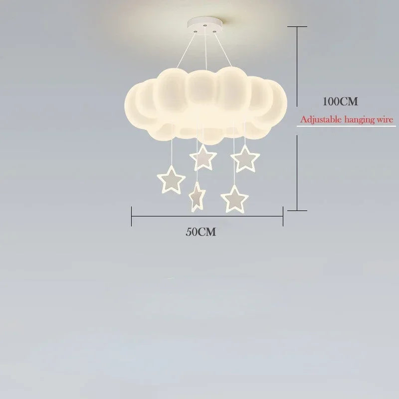 Lampe de Plafond LED Nuage Circulaire – Décoration Tendance & Coconning