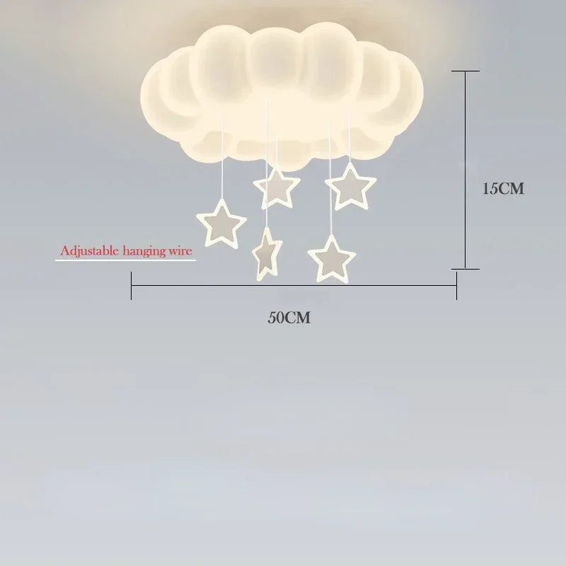 Lampe de Plafond LED Nuage Circulaire – Décoration Tendance & Coconning