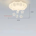 Lampe de Plafond LED Nuage Circulaire – Décoration Tendance & Coconning