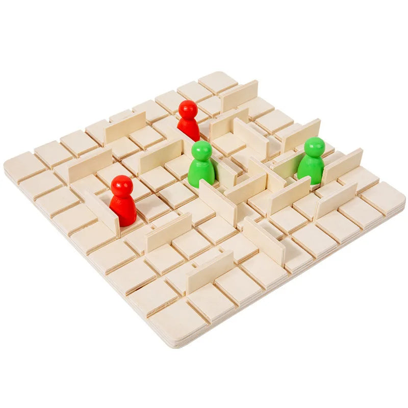 Jeu d'Échecs en Bois Éducatif pour Enfants : Éveil et Pensée Logique