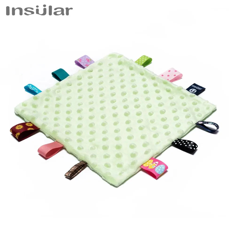 Serviette d'Apaisement Doudou en Peluche Douce pour Bébé