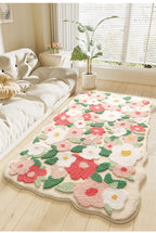 Tapis Mousse Forêt Premium - Tapis Moelleux Décor Chambre 3D